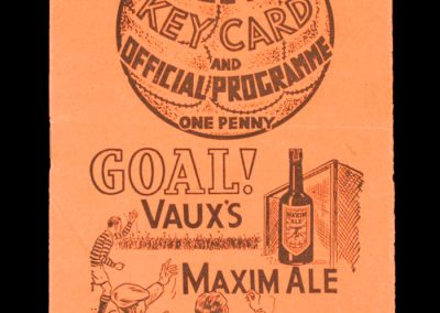 Middlesbrough v Blackpool 04.12.1937