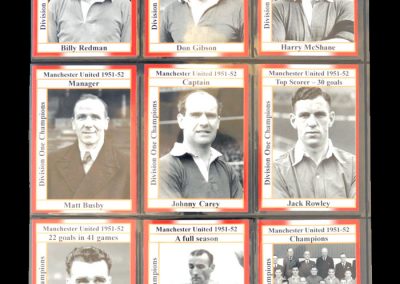 Man Utd 1951/1952 Season Photos