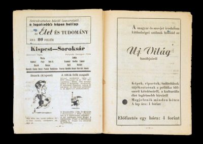 Kispest v Soroksar 30.04.1949