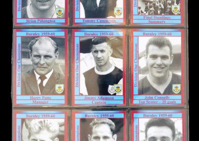 Burnley 1959/1960 Season Photos