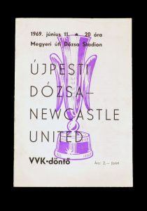 Newcastle v Ujpest Dozsa 11.06.1969 Final 2nd Leg 3-2