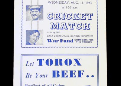 England v West Indies 11.08.1943