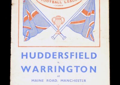 Warrington v Huddersfield 15.05.1949 (Championship Final)