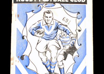 Warrington v Barrow 21.12.1957