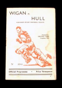 Wigan v Hull 21.11.1959 (250th league try)