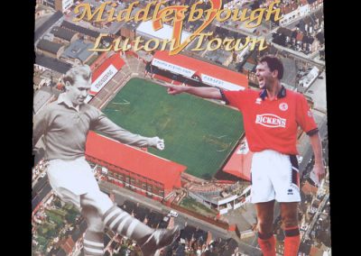 Midlesbrough v Luton 30.04.1995 (Last match at Ayresome)