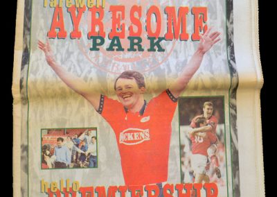 Farewell to Ayresome (Evening Gazette)