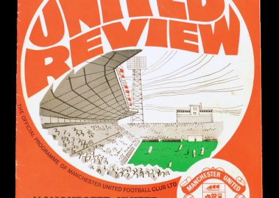 Man Utd v Everton 02.09.1970