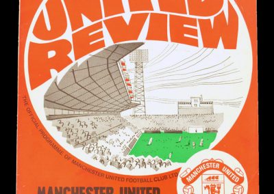 Man Utd v Crystal Palace 10.10.1970