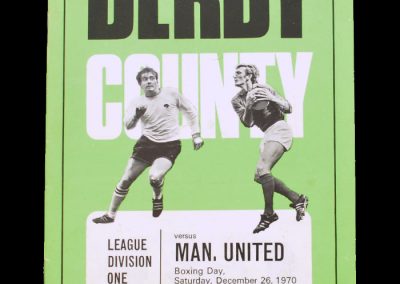Derby v Man Utd 26.12.1970