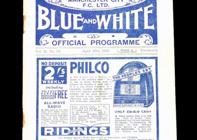 Man City v Arsenal 10.04.1937