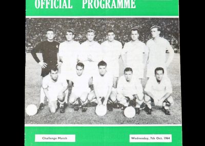 Hibs v Real Madrid 07.10.1964