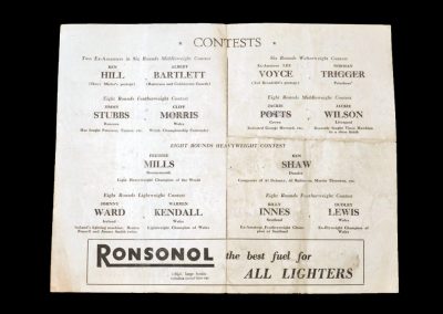 Mills v Shaw 07.02.1945 (won T.K.O)