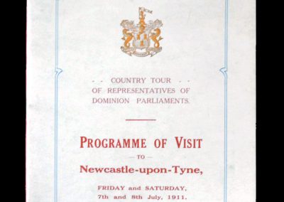 Dominion Visit Souvenir July 1911