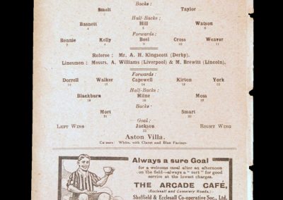 Burnley v Aston Villa 29.03.1924 (FA Cup Semi Final)
