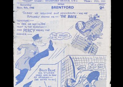 Chelsea v Brentford 09.11.1946