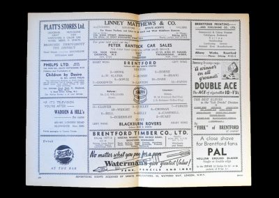 Brentford v Blackburn 26.04.1952