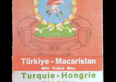 Turkey v Hungary 19.02.1956 (1-3)