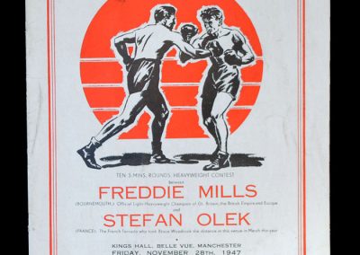 Mills v Olek 28.11.1947 W pts