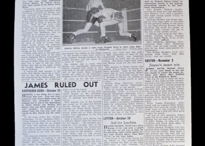 Krays Boxing Matches - Newspaper Cuttings