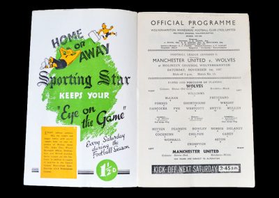 Wolves v Man Utd 01.11.1947
