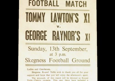 Lawton 11 v Raynor 11 13.09.1964 (Charity Match)