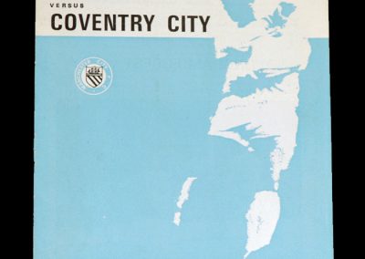 Man City v Coventry 13.01.1968 (postponed)