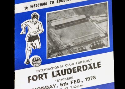 Stockport v Fort Lauderdale 06.02.1978