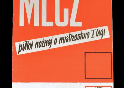Widzew v Polonia 07.06.1980