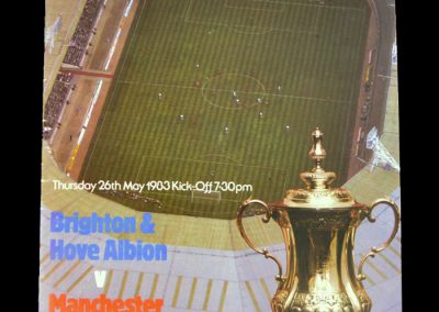 Brighton v Man Utd 26.05.1983 (FA Cup Final Replay)