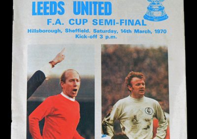 Man Utd v Leeds 14.03.1970 (FA Cup Semi Final)