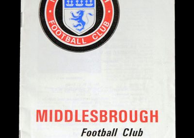 Middlesbrough Handbook 1972/73