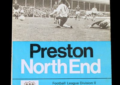 Middlesbrough v Preston 11.11.1972