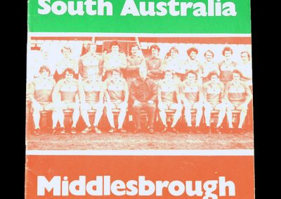Middlesbrough v South Australia 01.06.1977