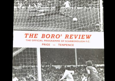 Middlesbrough v Scarborough 22.08.1977