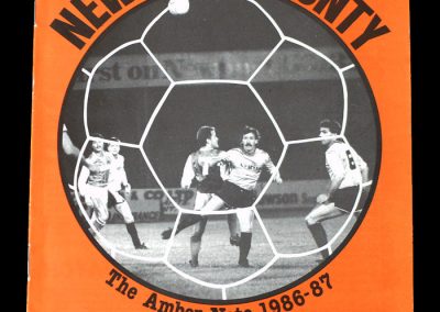 Middlesbrough v Newport 22.11.1986
