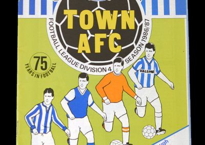 Middlesbrough v Halifax 20.01.1987 (Freight Rover Trophy)
