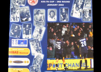 Middlesbrough v Wimbledon 08.01.2002 (FA Cup 3rd Round)