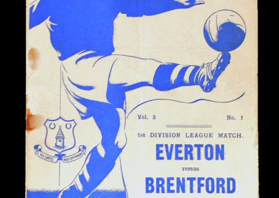 Brentford v Everton 31.08.1946