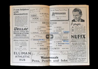 Brentford v Derby 05.10.1946