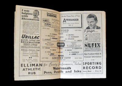 Brentford v Leicester City 25.01.1947 - FA Cup 4th Round