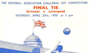 Old Football Programmes FA Cup Final Programmes of the 1950s Blog Image